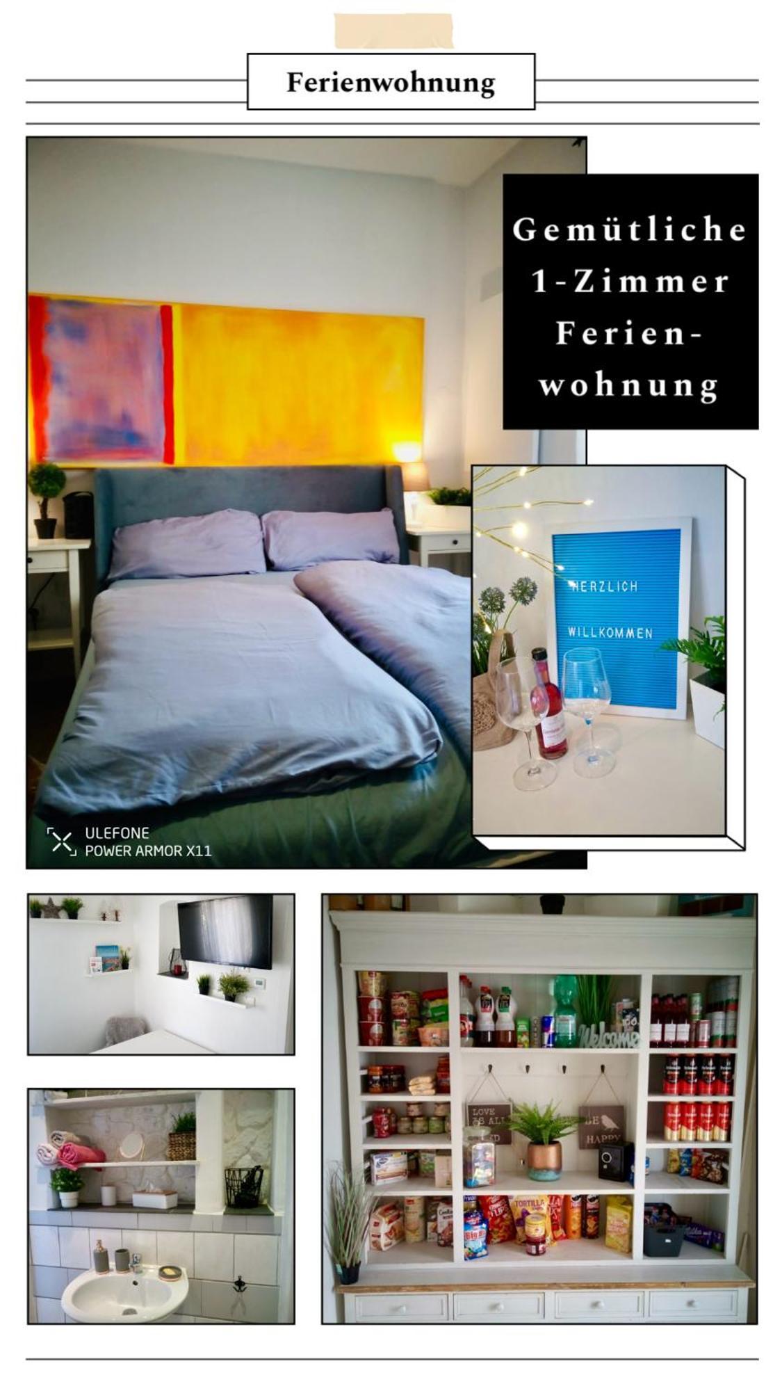 Gemuetliche 1 Zimmer Ferienwohnung Ludwigsbourg Extérieur photo